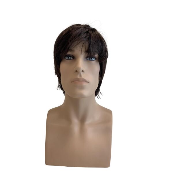 FASHIONHAIR Herren-Perücke TYLER dunkelbraun