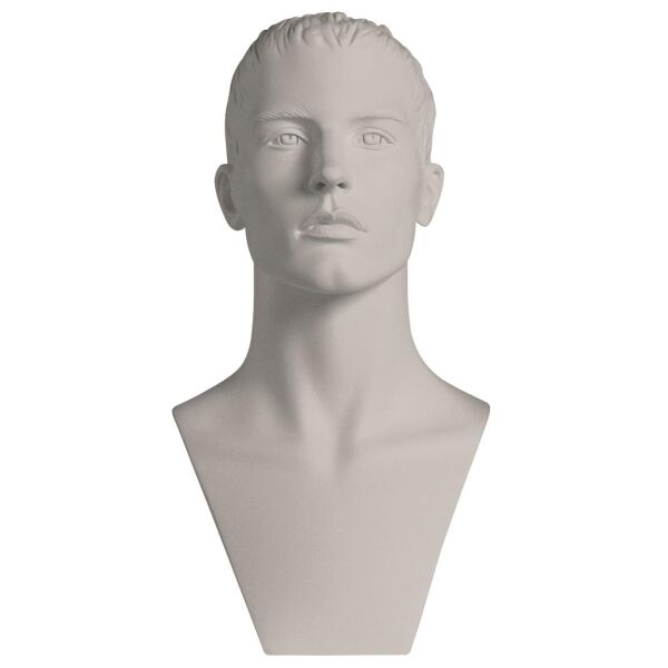 ADAM Herrenkopf weiss H49cm, 102531