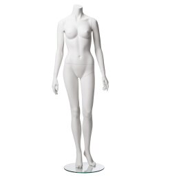 ADRIANA 1, Damenfigur ohne Kopf inkl. Glasbodenplatte mit...