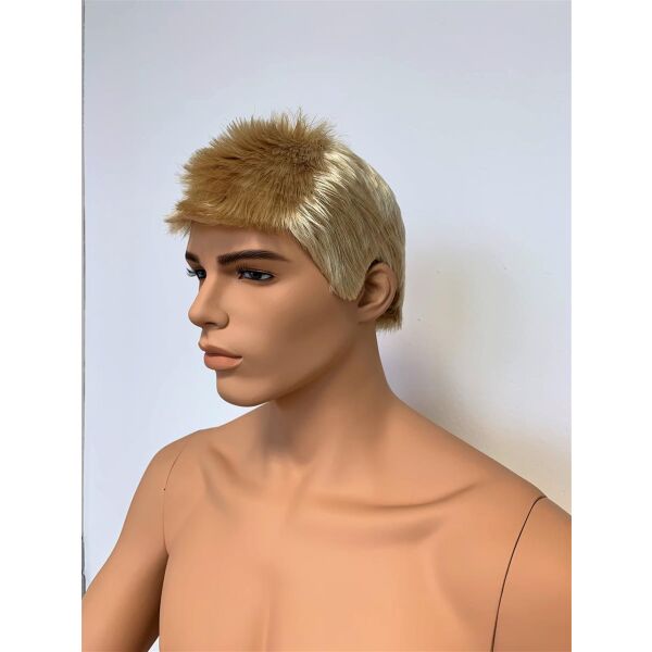 FASHION HAIR Herren-Perücke JUSTIN hellblond und schwarz
