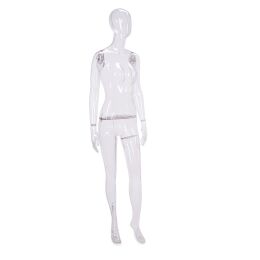 CRYSTAL CLEAR transparente Damenfigur F02