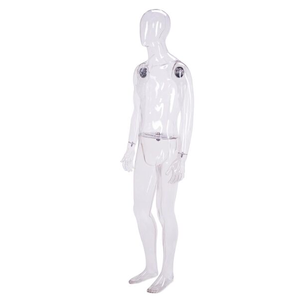 CRYSTAL CLEAR transparente Herrenfigur M10