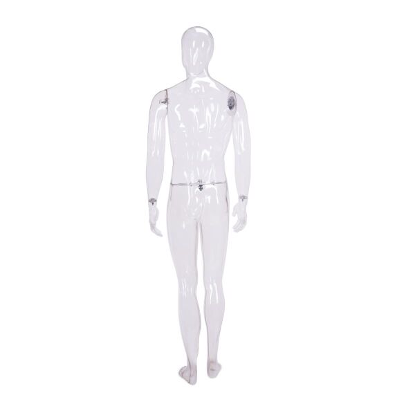 CRYSTAL CLEAR transparente Herrenfigur M10