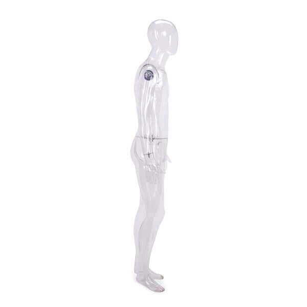 CRYSTAL CLEAR transparente Herrenfigur M10