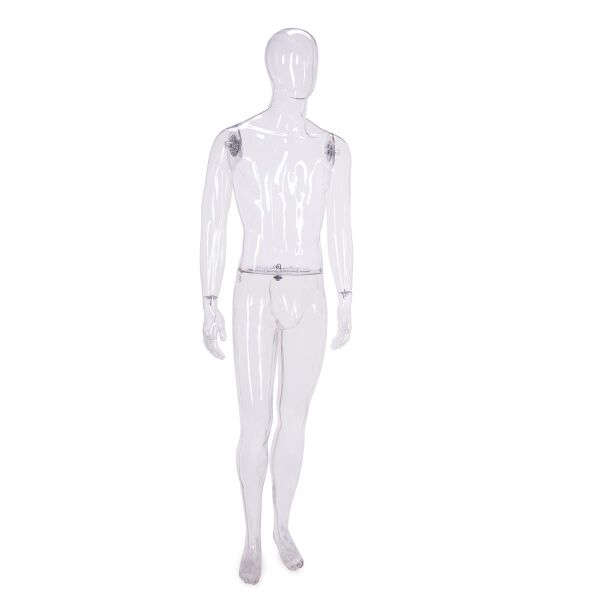 CRYSTAL CLEAR transparente Herrenfigur M10