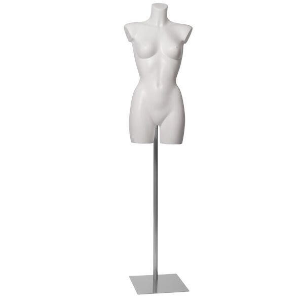BASIC Nacken-Standfuß SU1 aus Metall H100-190cm, Grau