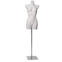 BASIC Nacken-Standfuß SU1 aus Metall H100-190cm, Grau