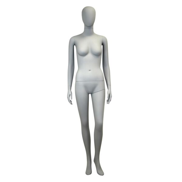 MAGIC female ABS-mannequins F37, light grey, incl. base and calf-spike