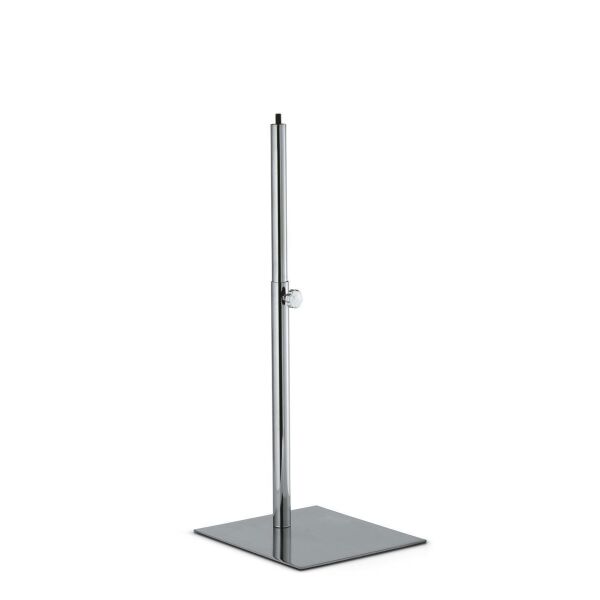 ENERGY Metall-Standfuß eckig, schwarz 3 mm dicke Platte, BU96521E