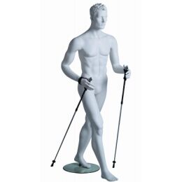 Sportfigur KEVIN, Walker, skulpt. weiß, inkl....