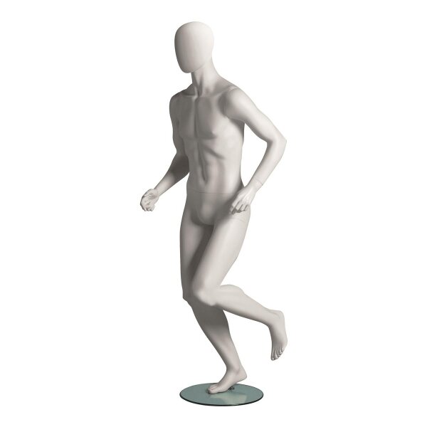 Metro Sport-Schaufensterfigur Runner, 101924 weiß