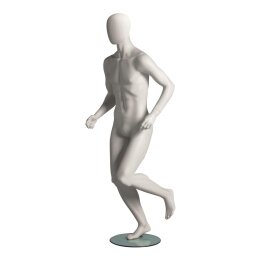Metro Sport-Schaufensterfigur Runner, 101924 weiß