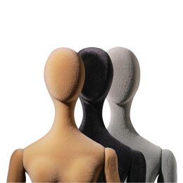 SLIM LINE vollbewegliche Damenfigur hautfarbig beflockt,...