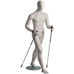 Metro Sport-Schaufensterfigur Walker A, weiß