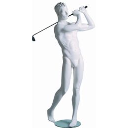 Sportfigur KEVIN, Golf, skulpt. weiß, inkl....