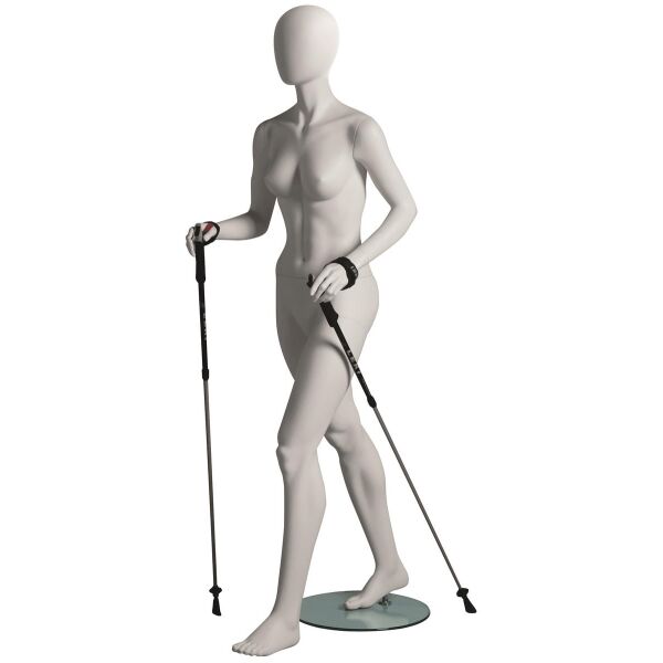 Metro Sport-Schaufensterfigur Walkerin A, Weiß, 101782