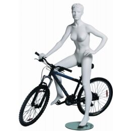 Sportfigur VANESSA, Biker, skulpt. weiß, inkl....