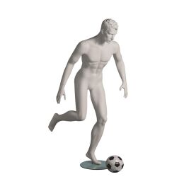 Sportfigur KEVIN, Soccer, skulpt. weiß, inkl....