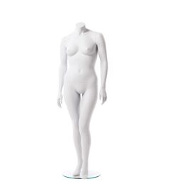 XXL Premium-Damenfigur weiss ohne Kopf