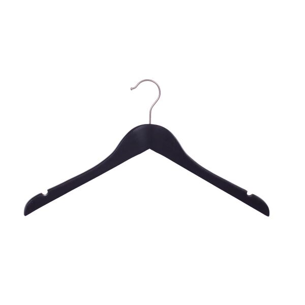 LOTUS Kleiderbügel schwarz, L41cm, HT41_BL_N