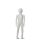 Miet-Mädchenfigur, Kind 9004 mattweiss (Beispiel)