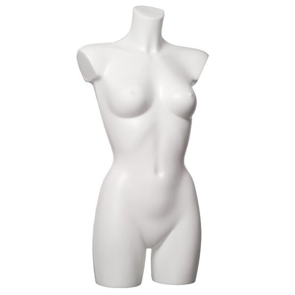 BASIC Damentorso lang weiss TDW1