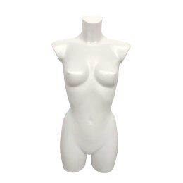 BASIC Damentorso lang weiss TDW1