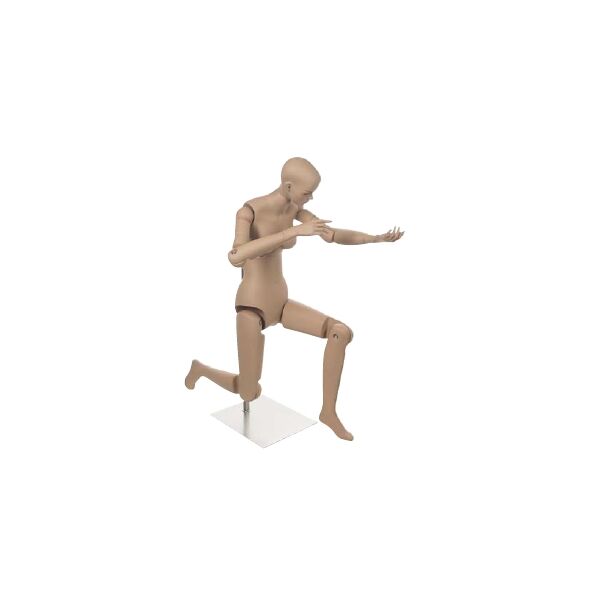 MUSEUM bewegliche Damenfigur YF31, realistisch hautfarbig  inkl. Standfuß