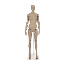 MUSEUM bewegliche Damenfigur YF31, realistisch hautfarbig...