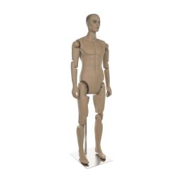 MUSEUM bewegliche Herrenfigur YM32, realistisch...