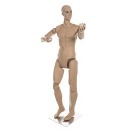 MUSEUM bewegliche Herrenfigur YM30, realistisch...