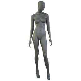 Rental mannequin PRO D08 female darkgrey matt incl. base