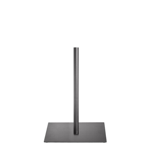 BASE 11SAR Metallstandfuß H40cm (Ø 25mm) zentral