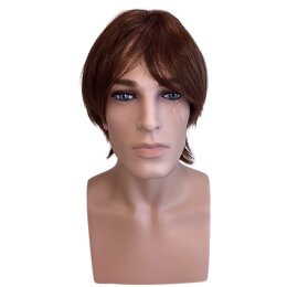 FASHION HAIR Herren-Perücke MARIO mittelbraun