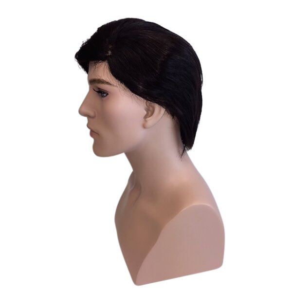 FASHION HAIR Herren-Perücke HUGO schwarz