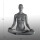 Miet-Damenfigur SPORT, Yoga graphitgrau