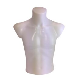 BASIC Herrentorso kurz weiss TMWK4