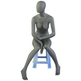 PROPORTION female egg-head mannequin PROD 09 sitting