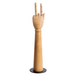 FLEXI female hand display on stand, h46cm, movable articulated hand D74