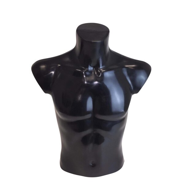 BASIC Herrentorso kurz schwarz TMWK4