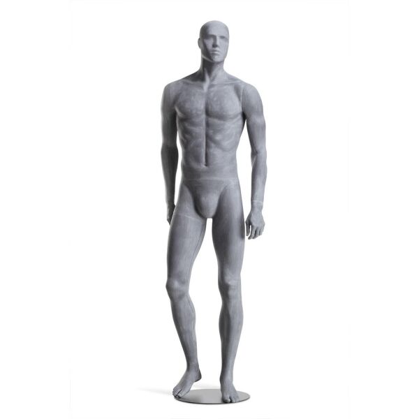 RAW Premium Herrenfigur Liam inkl. Metallbodenplatte mit Wadendorn, Pos. 501005