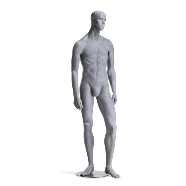 RAW Premium Herrenfigur Liam inkl. Metallbodenplatte mit Wadendorn, Pos. 501007