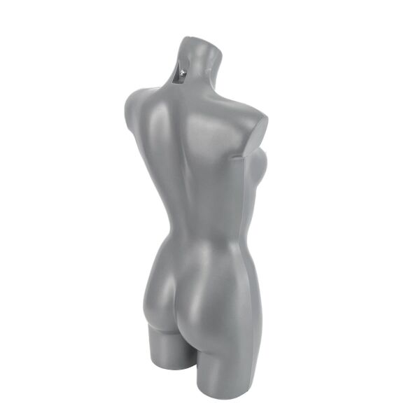 BASIC long grey female torso TDW1