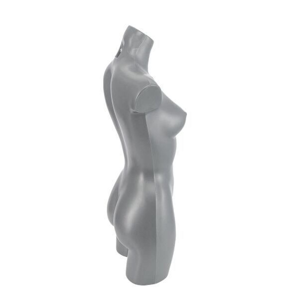 BASIC long grey female torso TDW1