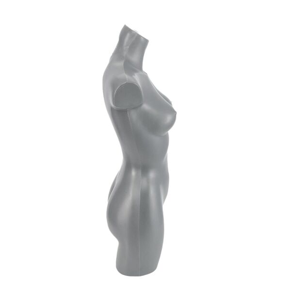 BASIC long grey female torso TDW1