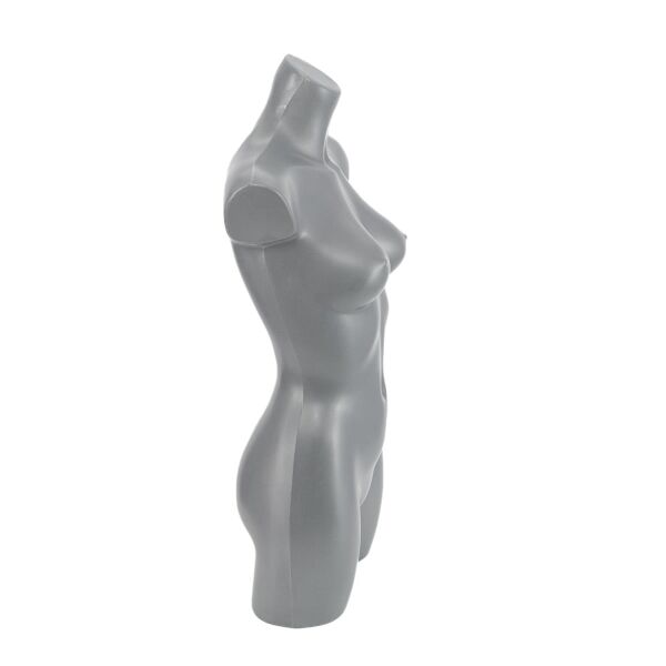 BASIC long grey female torso TDW1
