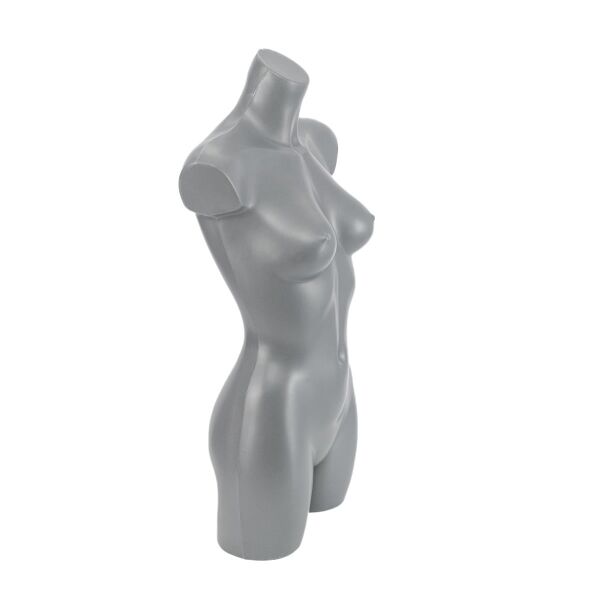 BASIC long grey female torso TDW1