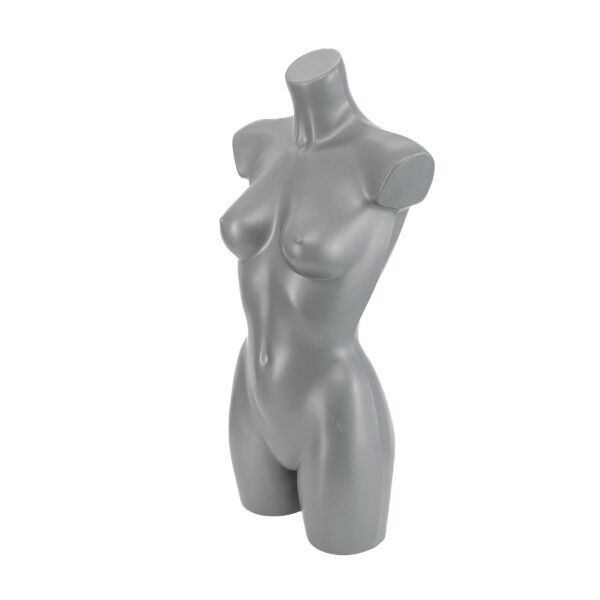 BASIC long grey female torso TDW1