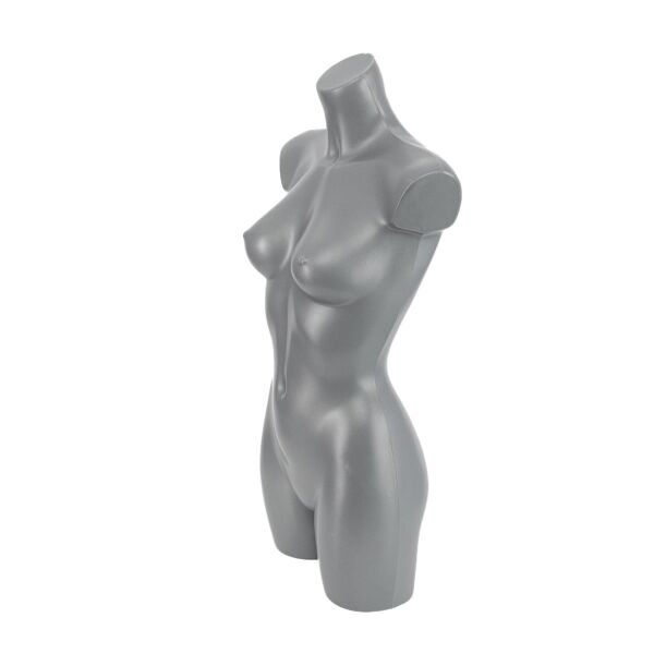 BASIC long grey female torso TDW1