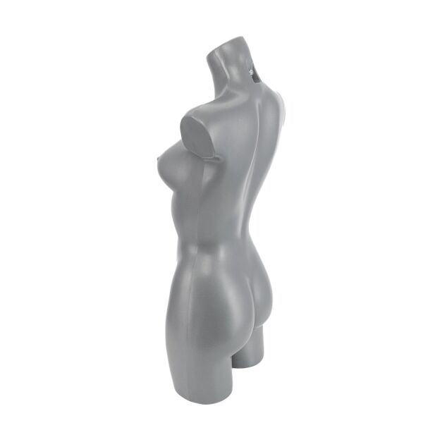 BASIC long grey female torso TDW1